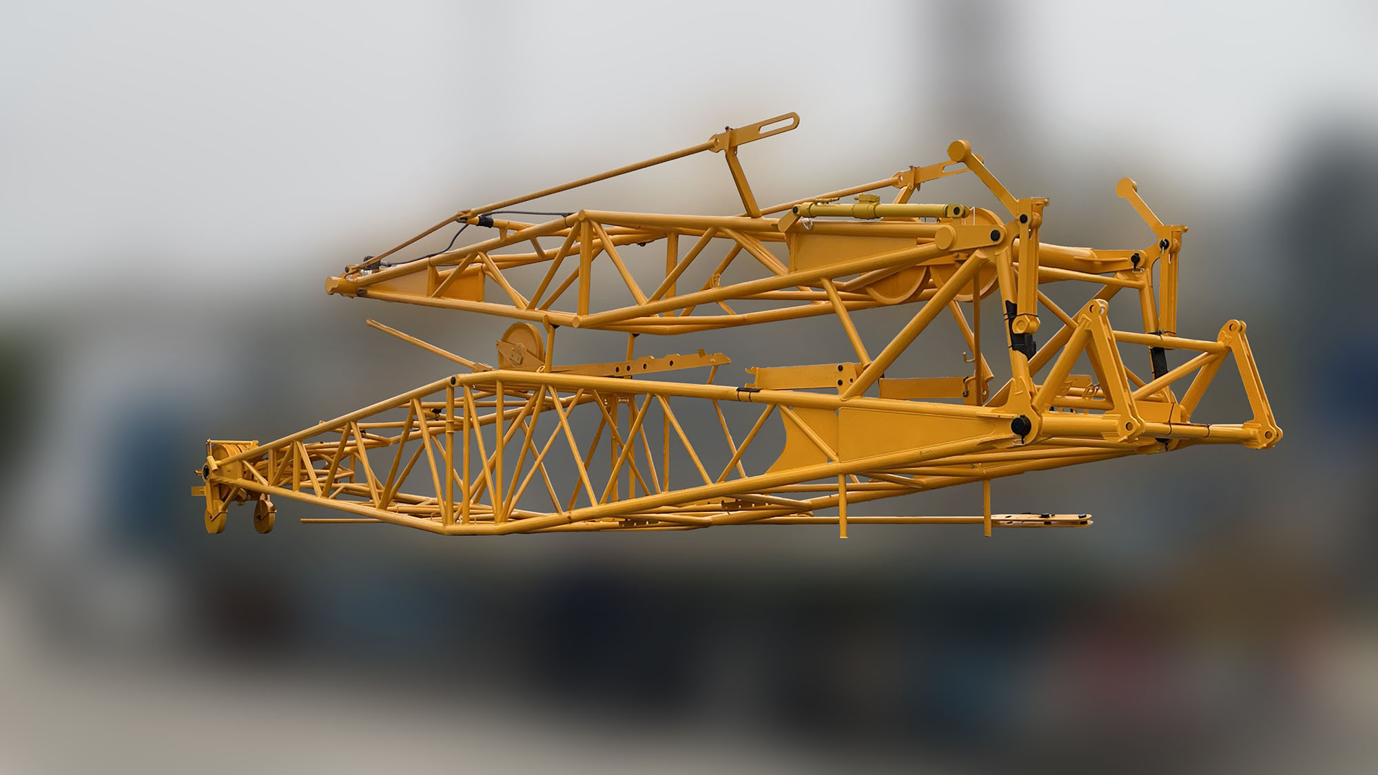 Complete overhaul and rebuild of LF2 jib – Tadano Demag CC2800